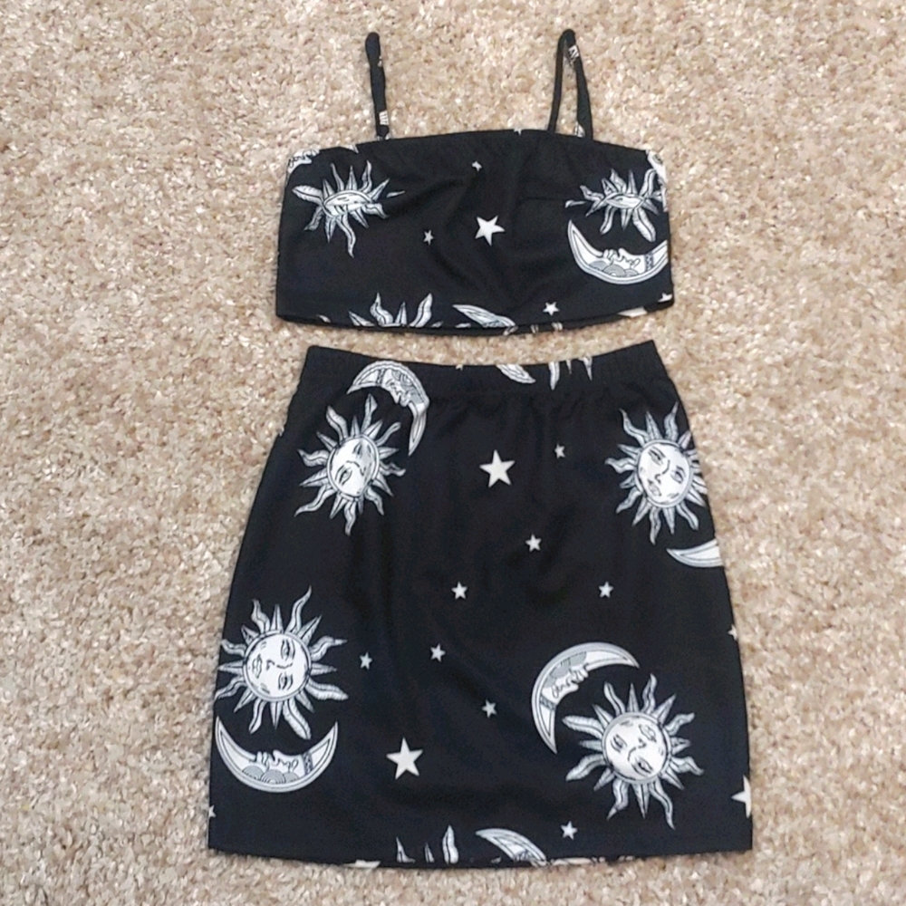 Shirt and skirt set
